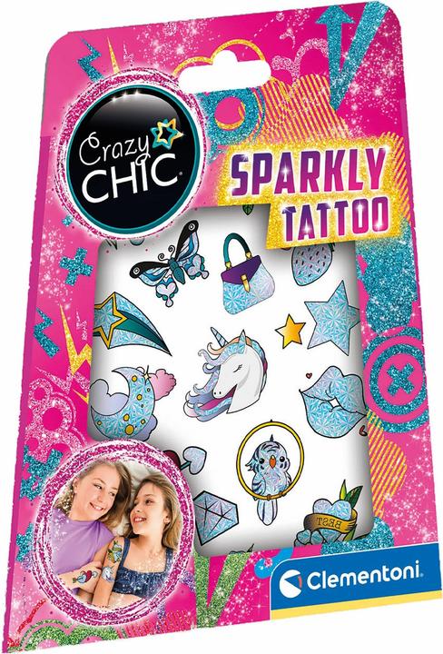 Produktbild Clementoni Crazy Chic - Urban Tattoo Glitter