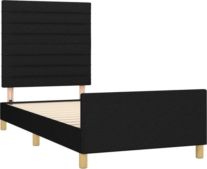 Image du produit vidaXL Bettgestell mit Kopfteil (90 x 200 cm)