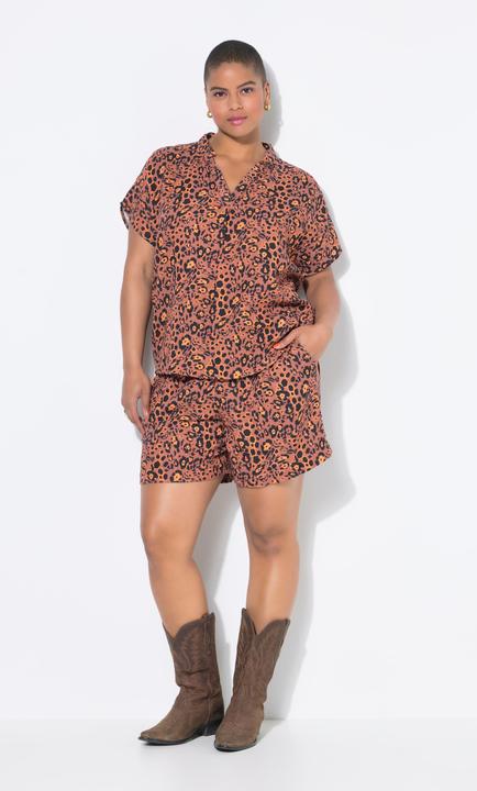 Produktbild Studio Untold Blusenshirt, oversized, Musselin, Leo (50, 52)