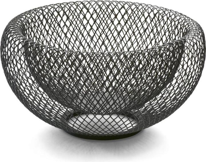 Image du produit Philippi Fruitschaal | Magnifique eyecatcher | Mesh Schaal XL | | Poedercoating staal (40 x 14 cm)