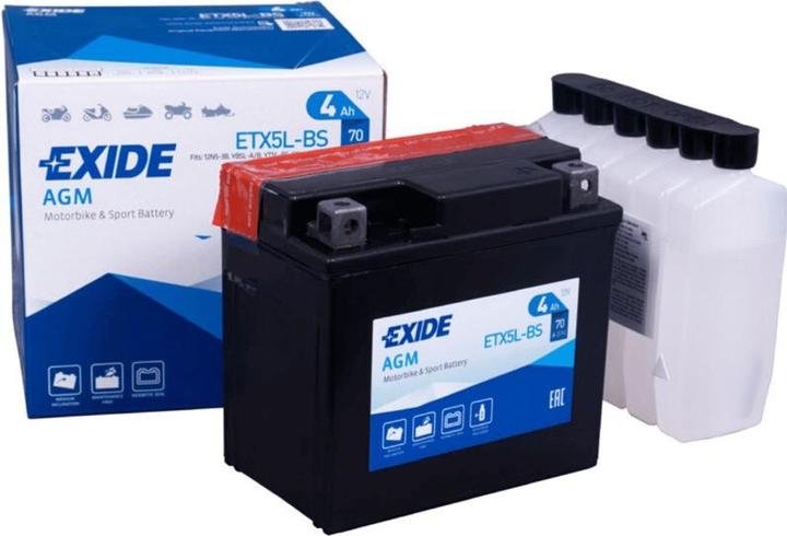 Immagine prodotto Exide Agm Ytx5l-Bs (12 V, 4 Ah, 70 A)