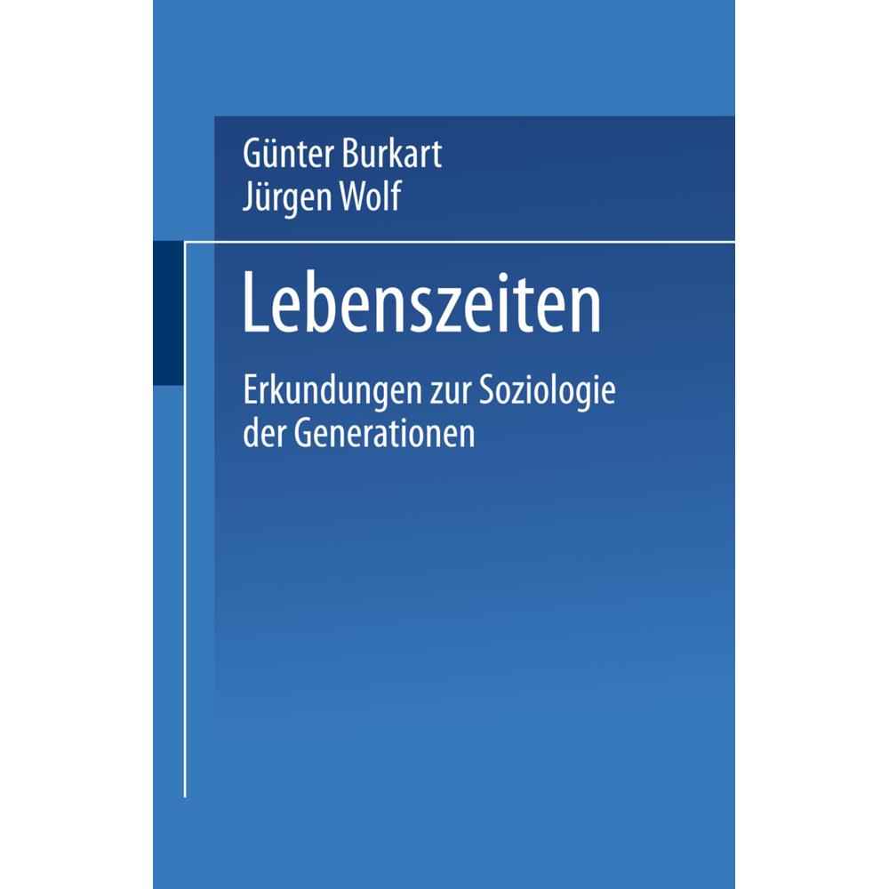 Lebenszeiten, Fachbücher