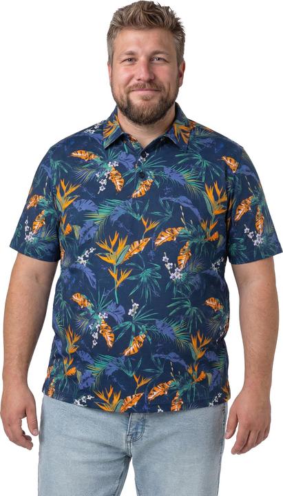 Produktbild Men+ Poloshirt, Alloverprint, Halbarm (XXL)