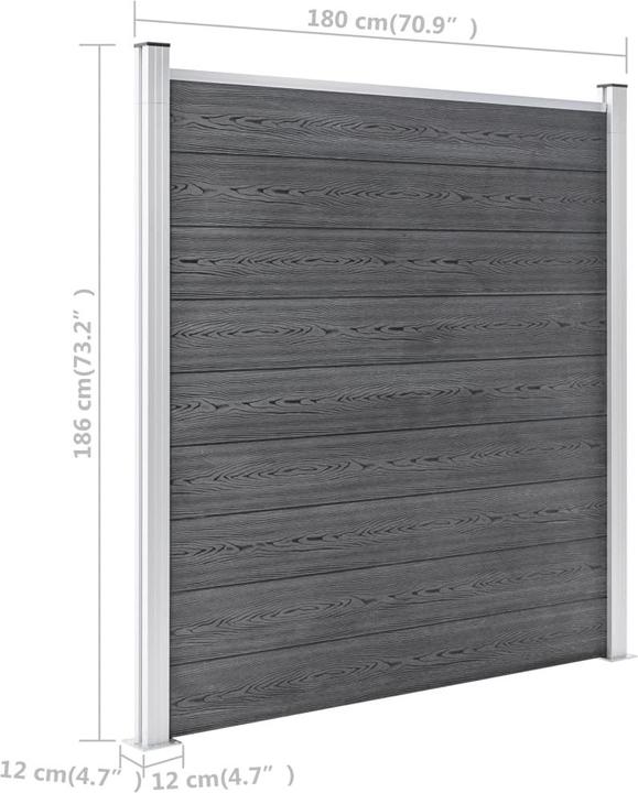 Produktbild vidaXL Zaunset