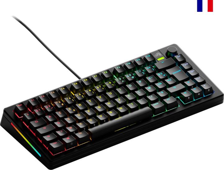Actual product image Glorious GMMK 3 75% Prebuilt Wired Black - FR (840408300988) (FR, Cable)