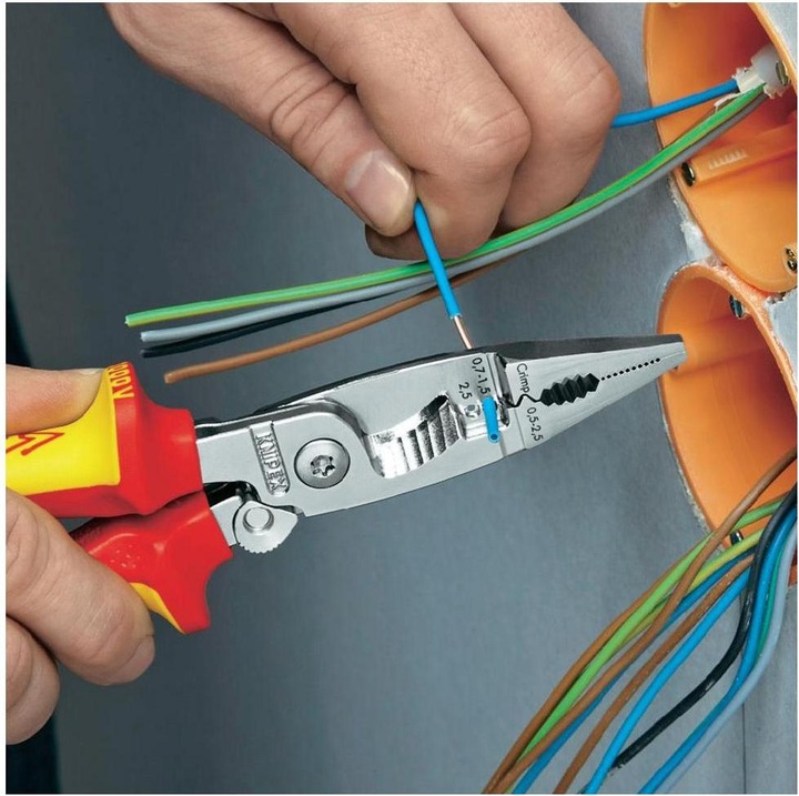 Actual product image Knipex Pliers for Electrical Installation (200 mm)
