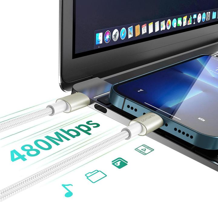 Produktbild 4smarts USB C – USB C (3 m, USB 2.0, 60 W)