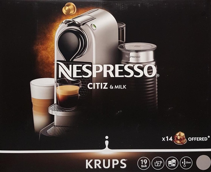 Produktbild Krups Nespresso CitiZ & Milk (NESPRESSO Original)