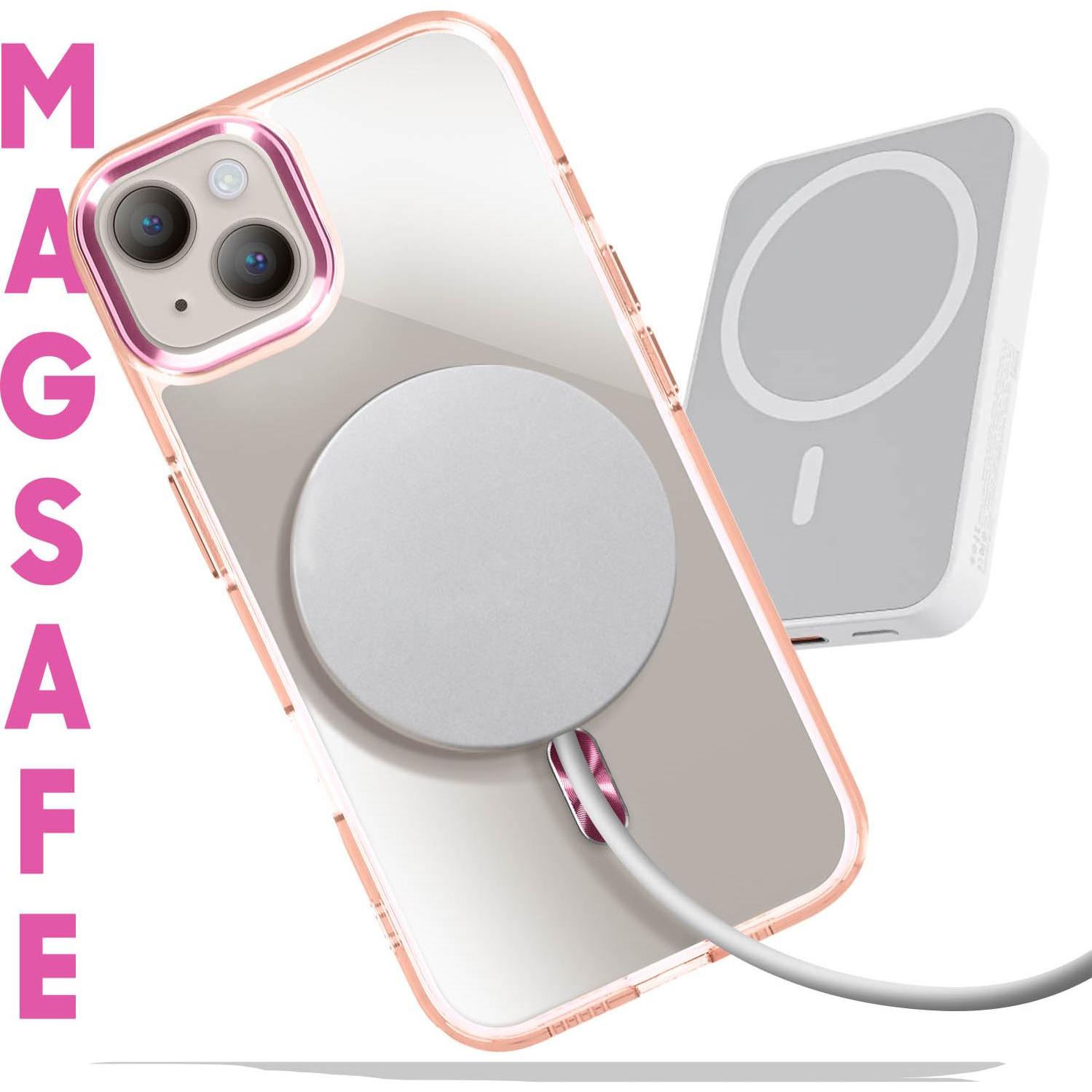 Thumbnail - Avizar Cristal Color Case (Apple iPhone 14 Plus), Smartphone Hülle, Rosa