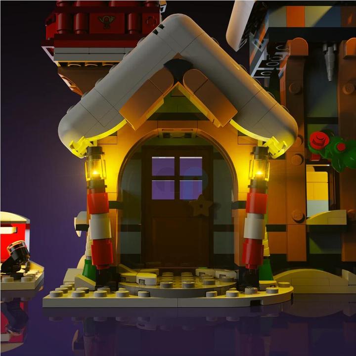 Actual product image Light my bricks LMB 2.0 LEGO® 10339# Santa's Post Office Light Kit