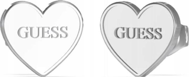 Guess Matching steel earrings Heart JUBE02171JWRHT/U (Edelstahl)