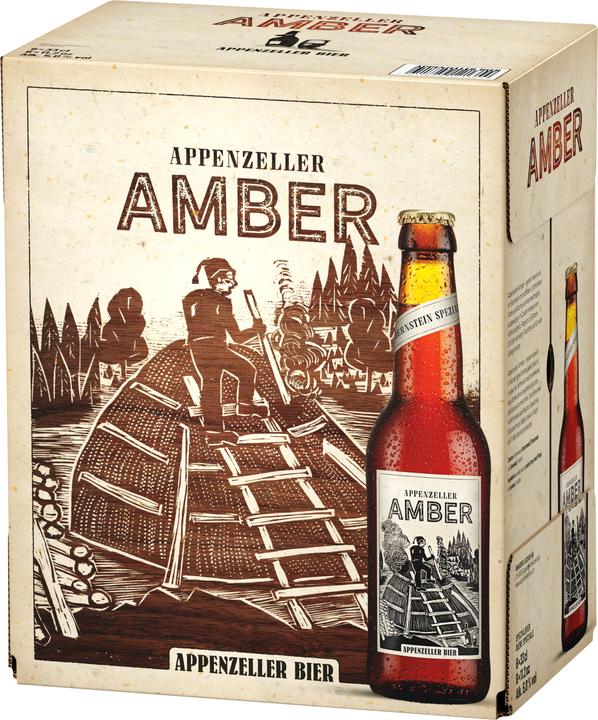 Appenzeller Bier Ambre 6 x 0.33 l (6 x 33 cl)