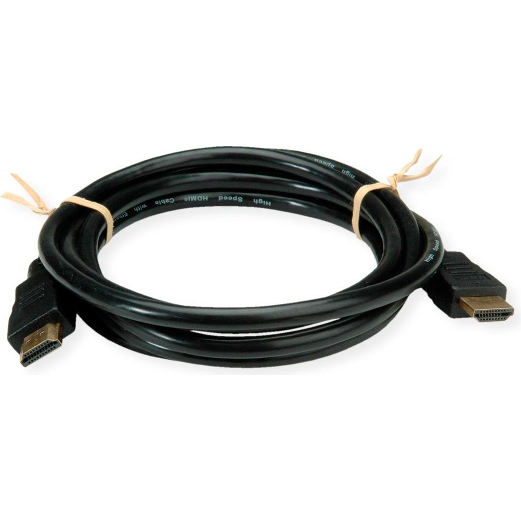 Thumbnail - Roline HDMI High Speed mit Ethernet Kabel (1 m, HDMI), Video Kabel