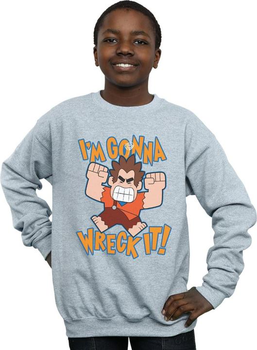 Image du produit Disney - Sweat WRECK IT RALPH I'M GONNA WRECK IT - Garçon (116)
