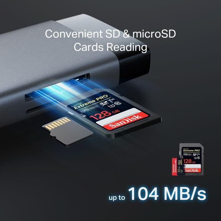 Immagine prodotto TP-Link Hub USB Hub USB Type-C a 6 porte UH9120C (USB-C, 9 porte)