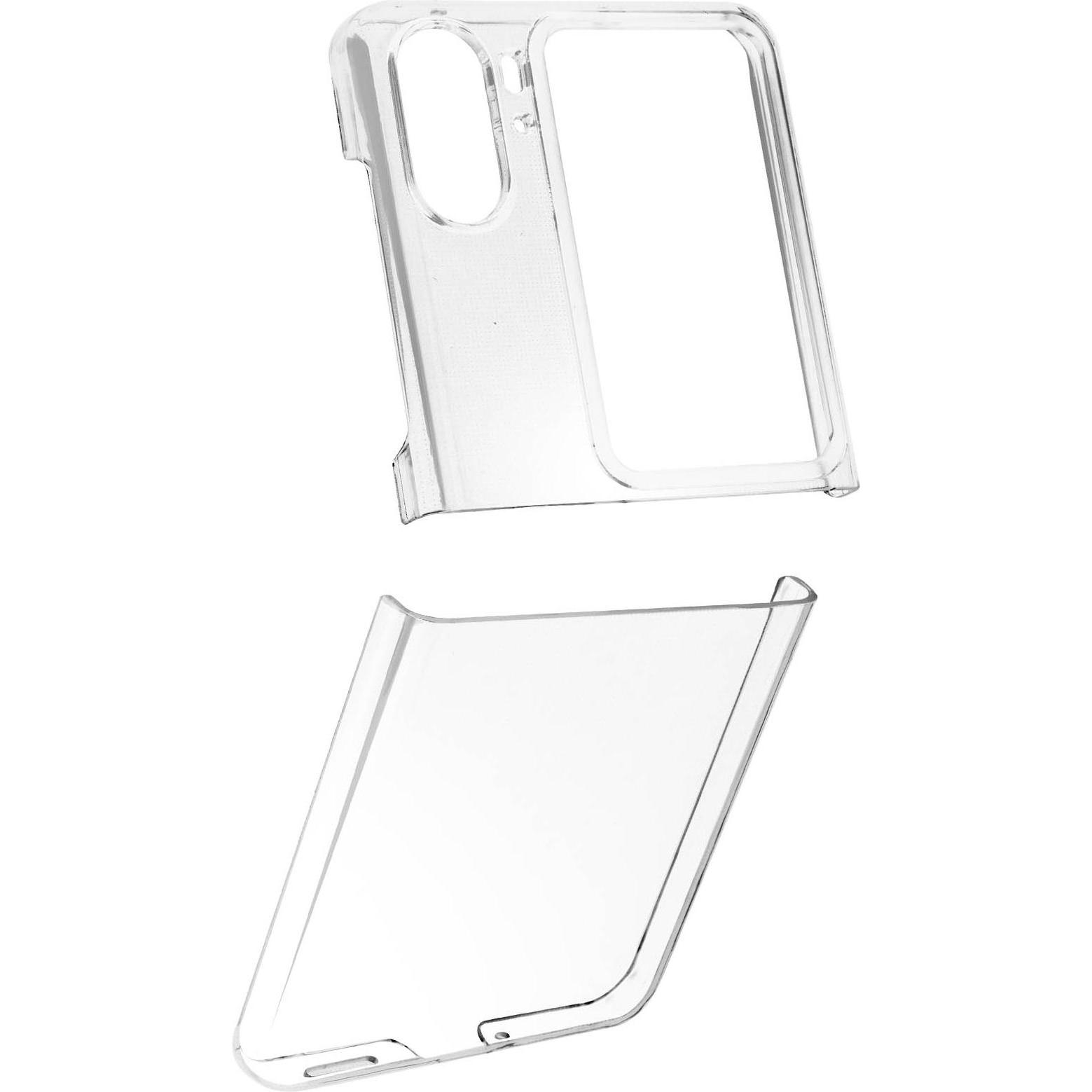 Thumbnail - Avizar Bazik Series (Oppo Find N2 Flip), Smartphone Hülle, Transparent