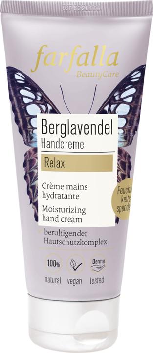 Image du produit Farfalla Crème pour les mains Relax de BERGLAVENDEL - La détente en beauté (50 ml)