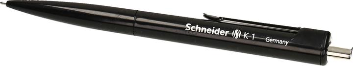 Produktbild Schneider Kugelschreiber K 1 0,5mm schwarz dokumentenecht Farbe des Schaftes: schwarz (Schwarz, 1 x)