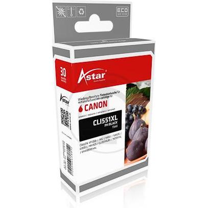Thumbnail - Astar, Druckerpatrone, 11 ml - Schwarz - kompatibel - Tintenpatrone (BK)