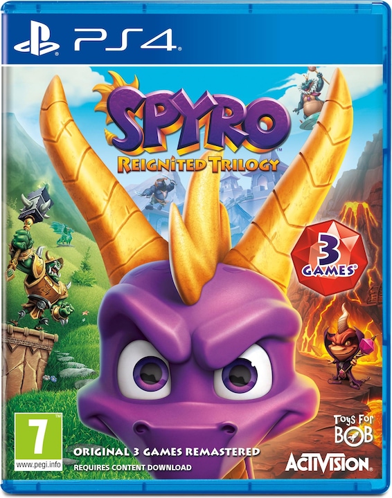 Produktbild Activision Blizzard Spyro Reignited Trilogy, PS4 Anthologie PlayStation 4 (PS4, EN)