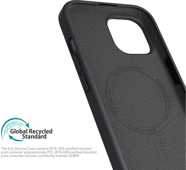 Actual product image Vonmählen Eco Silicone Case for iPhone 15 Navy (Apple iPhone 15)