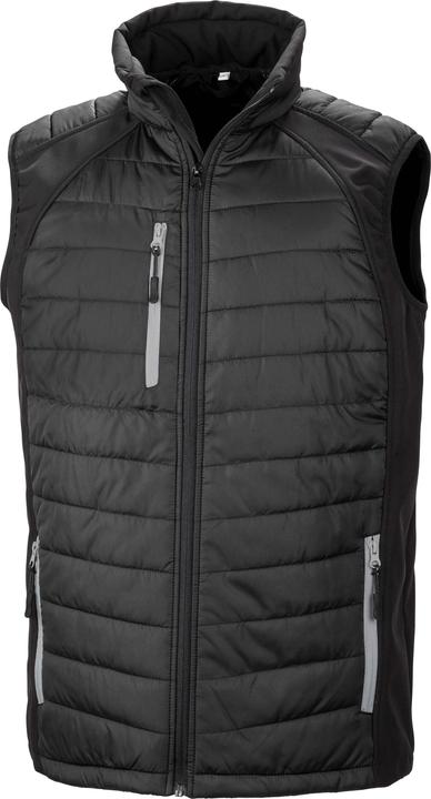 Regatta weste softshell rembourré black compass (XS)