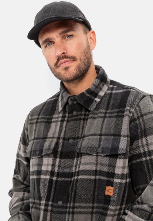 Actual product image Camel Active Checked pattern overshirt (L)