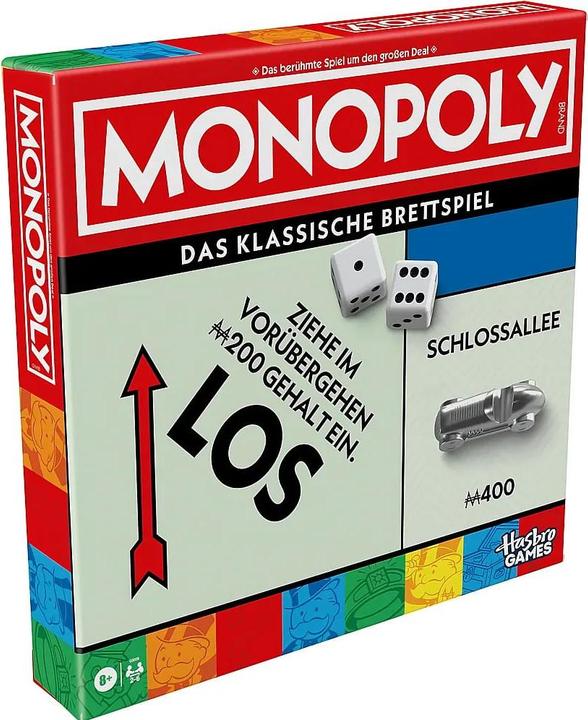 Image du produit Hasbro Gaming Monopoly Classic Refresh (Allemand, 2 - 6)