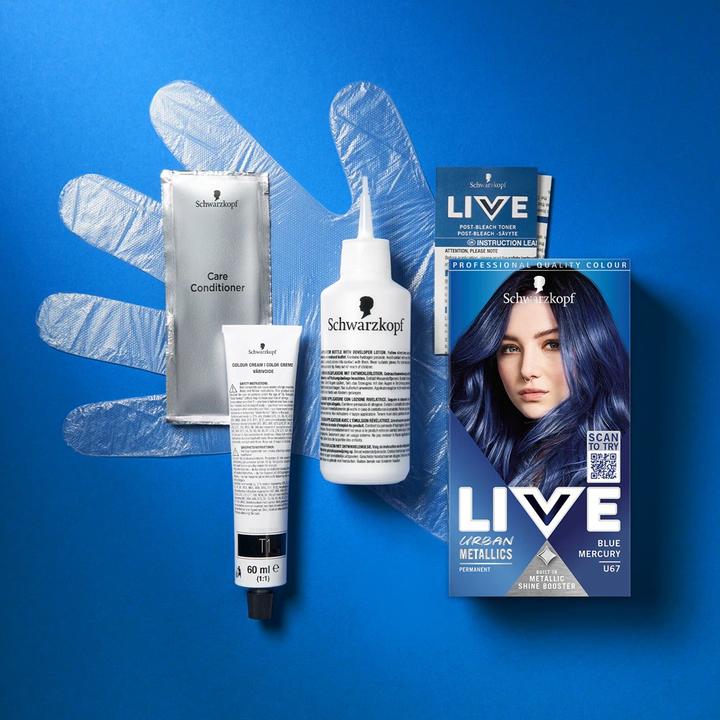 Image du produit Schwarzkopf Urban métallique (U67 Blue Mercury)