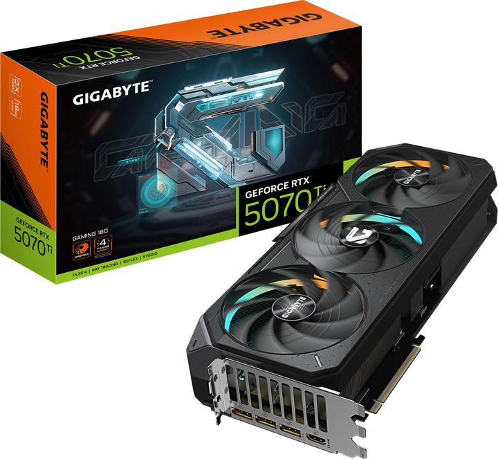 Produktbild Gigabyte RTX5070 TI Gaming 16GB GDDR7 HDMI 3xDP (16 GB)