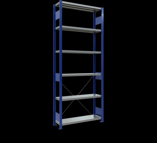 Actual product image Schulte Lagertechnik MULTIplus330 basic racking system with cross brace
