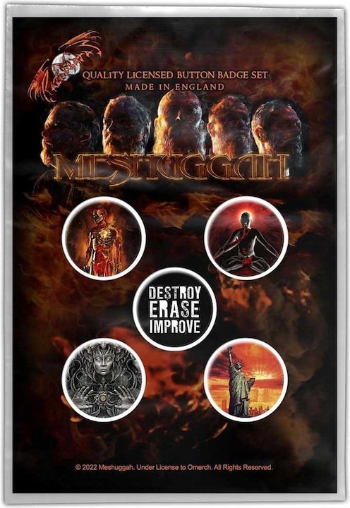 Produktbild Meshuggah Immutable Badge Set (Pack of 5)