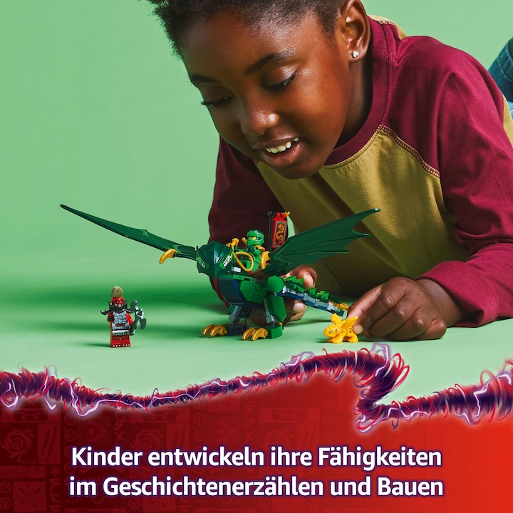 Produktbild LEGO Lloyds grüner Walddrache (71829, LEGO Ninjago)
