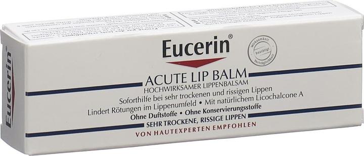 Actual product image Eucerin Acute Lip Balm (Lip balm, 10 ml)