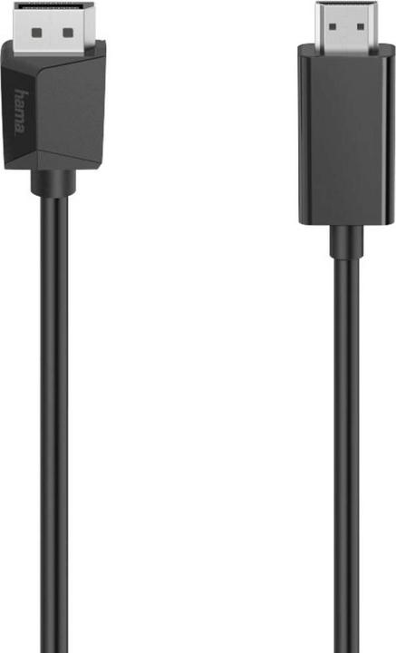Actual product image Hama DisplayPort — HDMI (Typ A) (1.50 m, DisplayPort, HDMI, 1.4)
