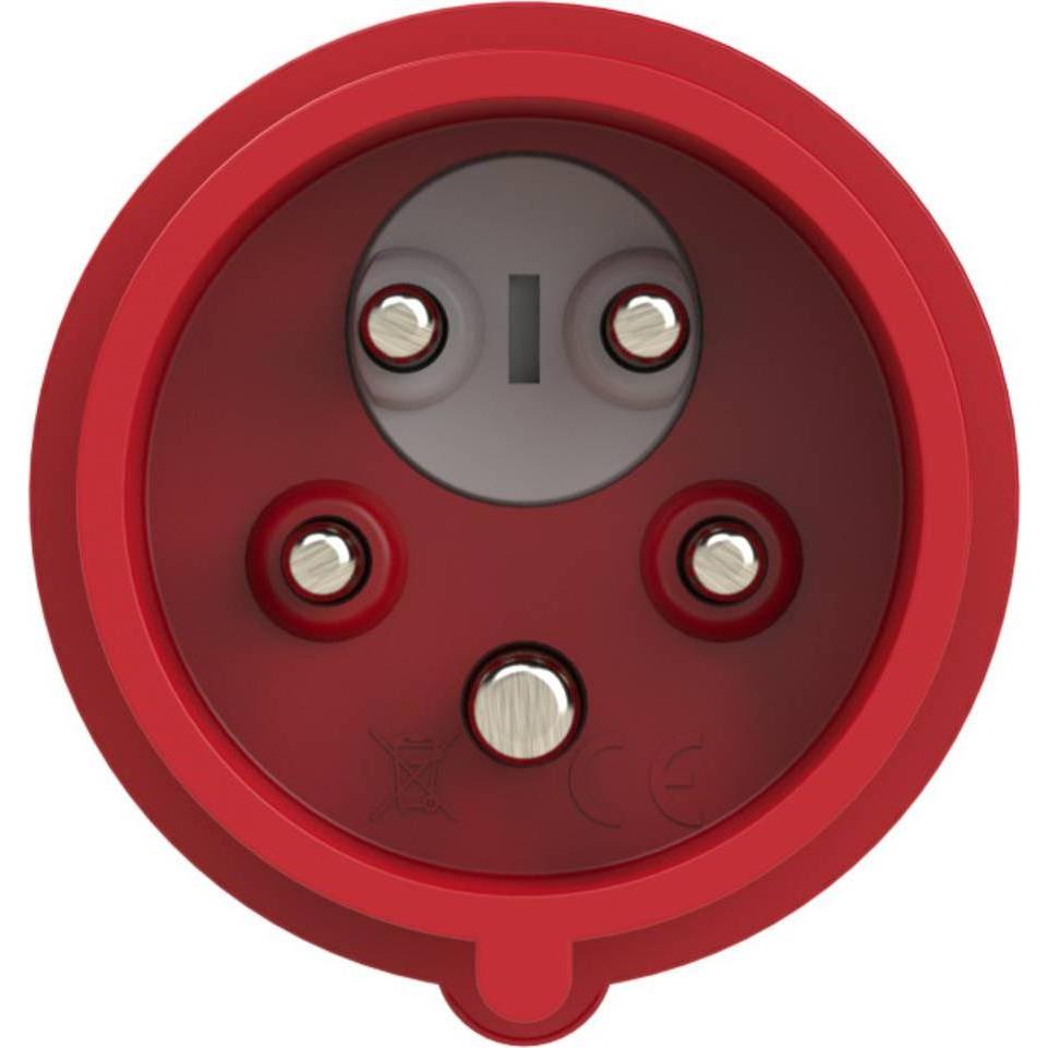 Thumbnail - PCE, Netzstecker + Netzkupplung, CEE Motorschutzstecker 16 A 5p