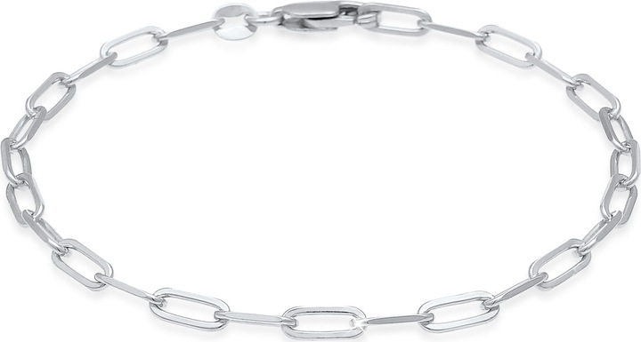 Produktbild Elli Basic Gliederkette Ovales Design (16 cm, Sterling Silber)