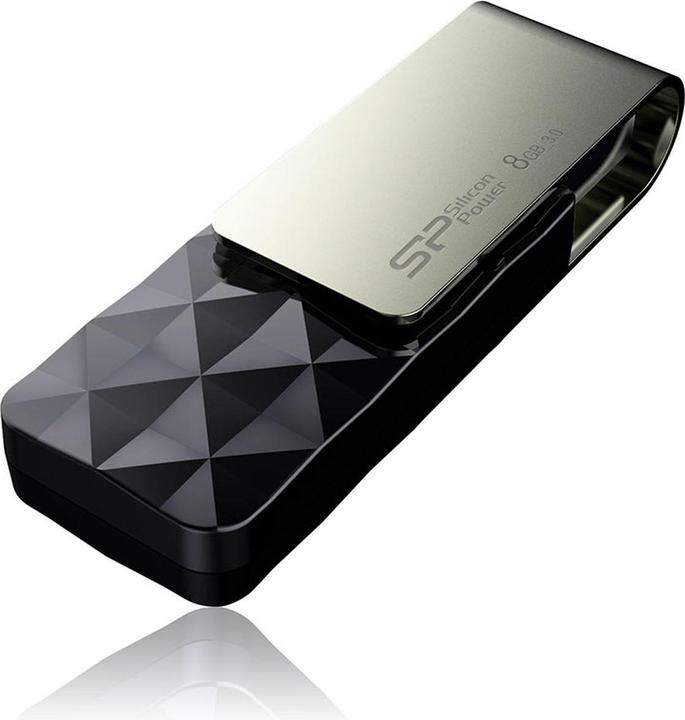 Actual product image Silicon Power Blaze B30 - USB Flash Drive (8 GB, USB-A)