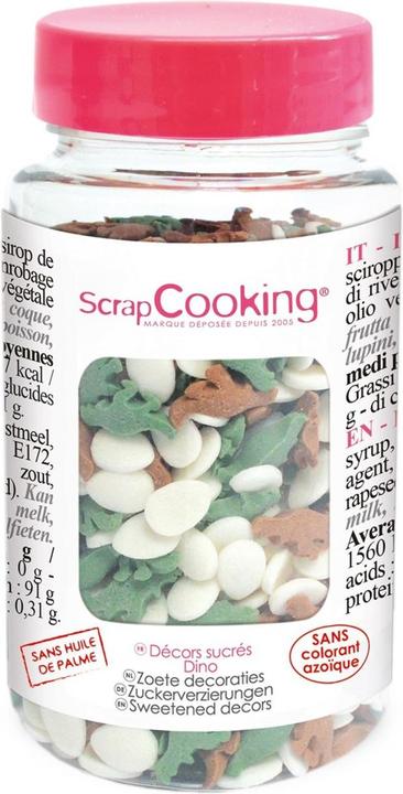 Image du produit ScrapCooking Sucre décoratif Dino (1 x)