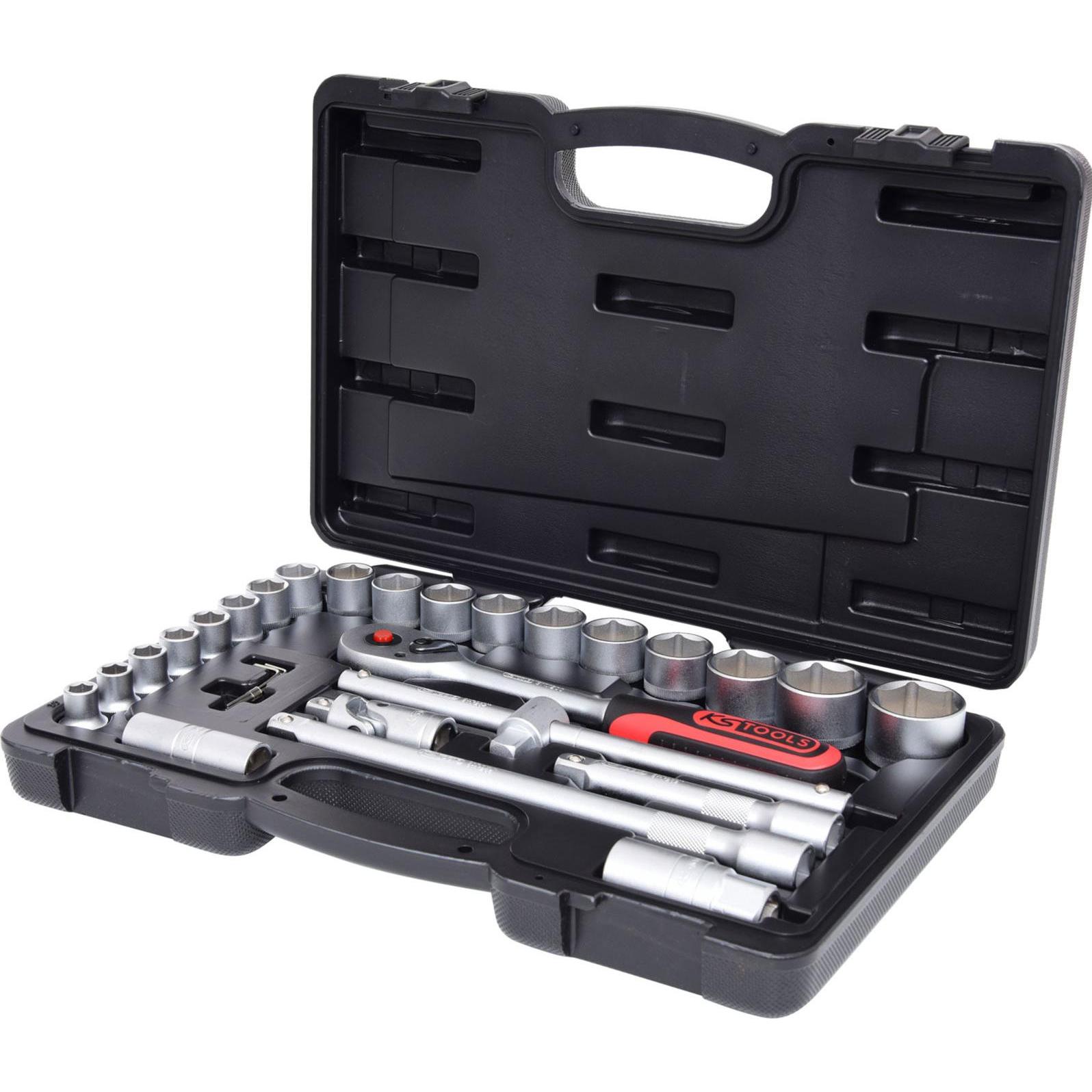 Thumbnail - KS Tools, Steckschlüssel + Stecknuss, 1/2 Steckschl.-Satz