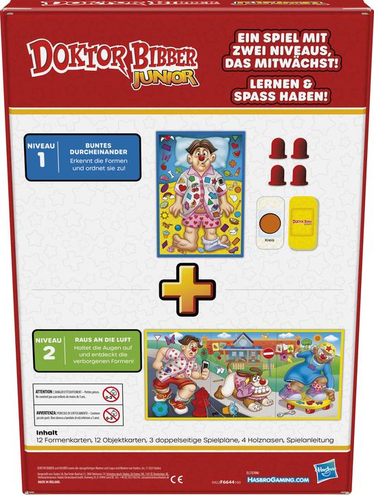 Actual product image Hasbro Gaming Doctor Bibber Junior (German)