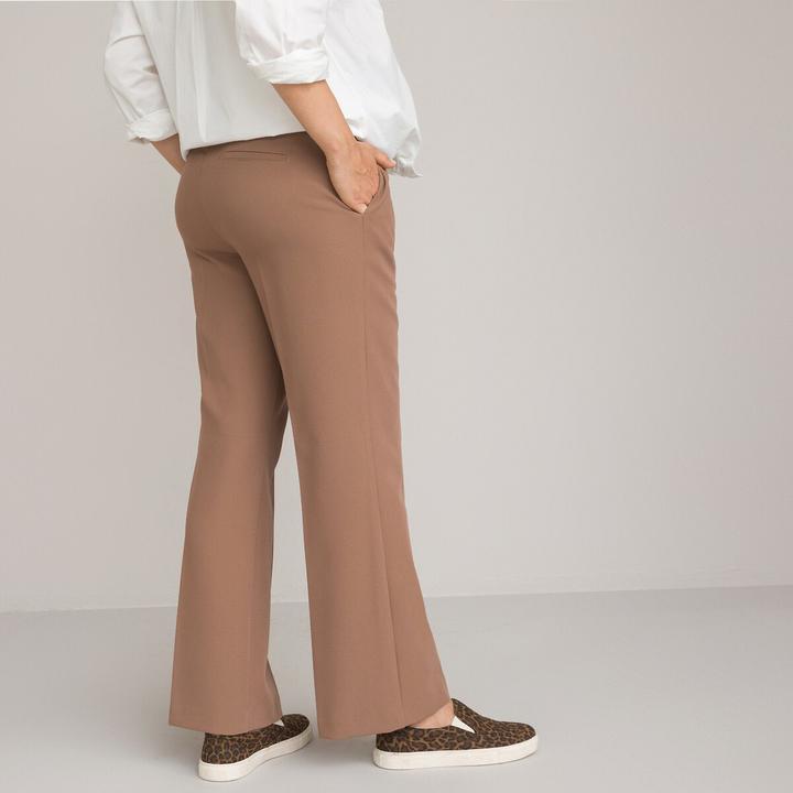 Actual product image La Redoute Collections Wide maternity trousers with wide belly insert (W32/L28)