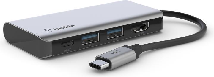 Actual product image Belkin USB-C 4 in 1 (USB-C, 4 ports)