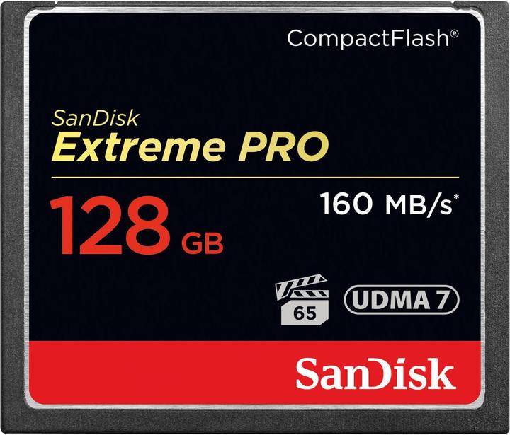 Immagine prodotto SANDISK Extreme Pro Compact Flash (128 GB, CF, UHS-I)