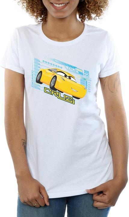 Actual product image Disney Womens/Ladies Cars Cruz Ramirez Cotton T-Shirt (L)