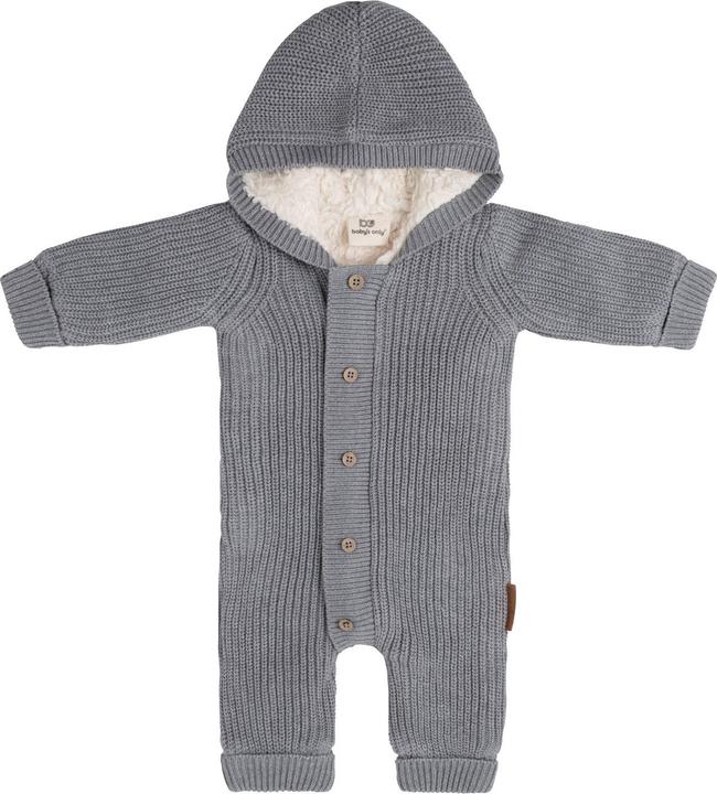 Produktbild Baby's only Overall teddyfutter Soul grau - 68 (68)