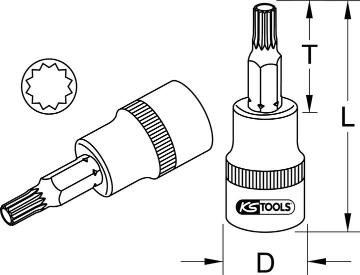 Actual product image KS Tools 911.1347