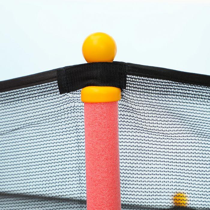 Image du produit Swisshandel24 Kinder Trampolin Ø163,5 cm, Indoor Trampolin, Kindertrampolin bis 50 kg Rot (163.50 cm)