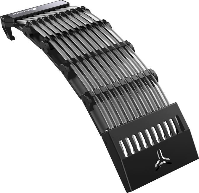 Actual product image Jonsbo DY-1 ARGB lighting for mainboard power cable (RGB)