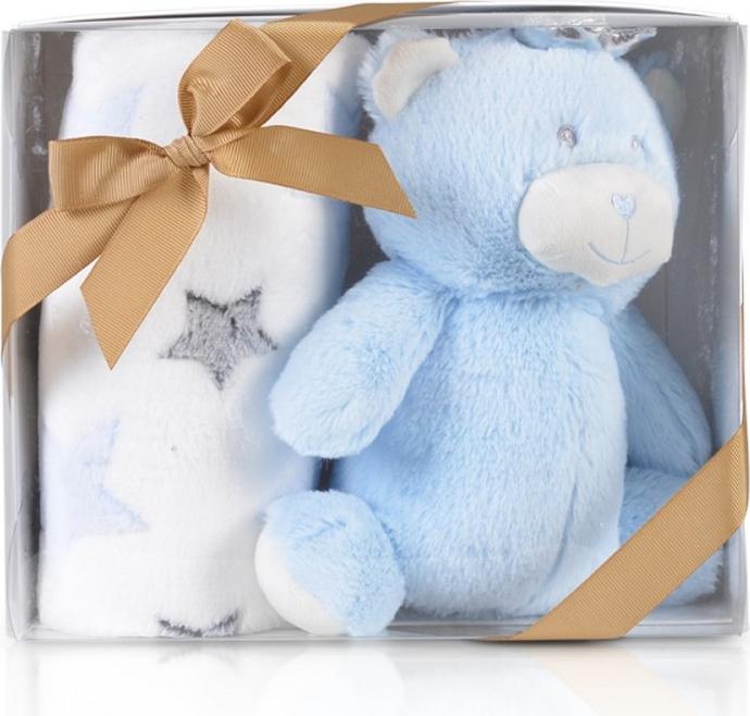 Actual product image Cangaroo Baby Blanket 90 x 75 cm Plush Animal (90 x 75 cm)